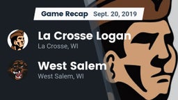 Recap: La Crosse Logan vs. West Salem  2019