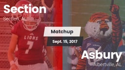 Matchup: Section vs. Asbury  2017