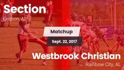 Matchup: Section vs. Westbrook Christian  2017