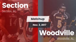 Matchup: Section vs. Woodville  2017