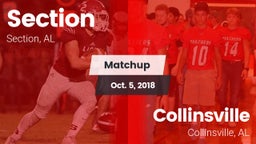 Matchup: Section vs. Collinsville  2018