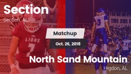 Matchup: Section vs. North Sand Mountain  2018