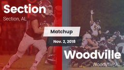 Matchup: Section vs. Woodville  2018
