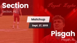 Matchup: Section vs. Pisgah  2019