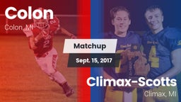 Matchup: Colon vs. ******-Scotts  2017