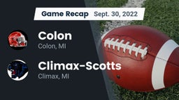 Recap: Colon  vs. ******-Scotts  2022
