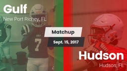 Matchup: Gulf vs. Hudson  2017