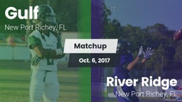 Matchup: Gulf vs. River Ridge  2017
