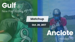 Matchup: Gulf vs. Anclote  2017