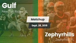 Matchup: Gulf vs. Zephyrhills  2018