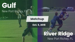 Matchup: Gulf vs. River Ridge  2018