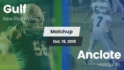 Matchup: Gulf vs. Anclote  2018