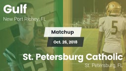 Matchup: Gulf vs. St. Petersburg Catholic  2018
