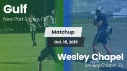 Matchup: Gulf vs. Wesley Chapel  2019