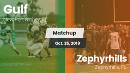 Matchup: Gulf vs. Zephyrhills  2019