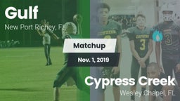 Matchup: Gulf vs. Cypress Creek  2019