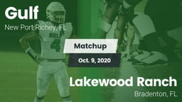 Matchup: Gulf vs. Lakewood Ranch  2020