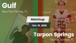 Matchup: Gulf vs. Tarpon Springs  2020
