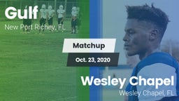 Matchup: Gulf vs. Wesley Chapel  2020