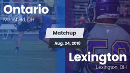 Matchup: Ontario vs. Lexington  2017