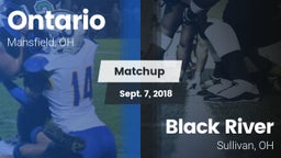 Matchup: Ontario vs. Black River  2017