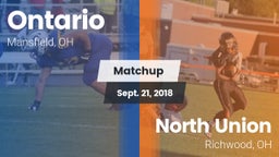 Matchup: Ontario vs. North Union  2017