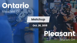 Matchup: Ontario vs. Pleasant  2017