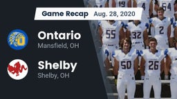 Recap: Ontario  vs. Shelby  2020