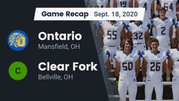 Recap: Ontario  vs. Clear Fork  2020