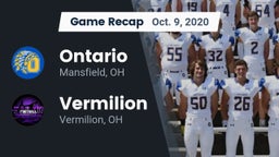 Recap: Ontario  vs. Vermilion  2020