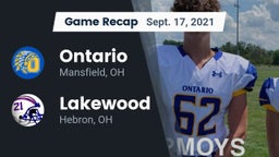 Recap: Ontario  vs. Lakewood  2021