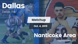 Matchup: Dallas vs. Nanticoke Area  2019