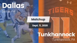 Matchup: Dallas vs. Tunkhannock  2020