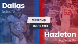 Matchup: Dallas vs. Hazleton  2020