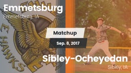 Matchup: Emmetsburg vs. Sibley-Ocheyedan 2017