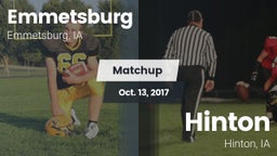 Matchup: Emmetsburg vs. Hinton  2017