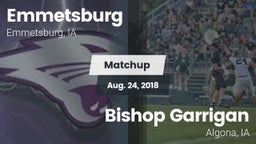 Matchup: Emmetsburg vs. Bishop Garrigan  2018