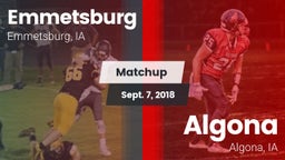 Matchup: Emmetsburg vs. Algona  2018