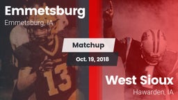Matchup: Emmetsburg vs. West Sioux  2018