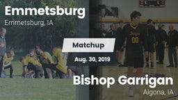 Matchup: Emmetsburg vs. Bishop Garrigan  2019