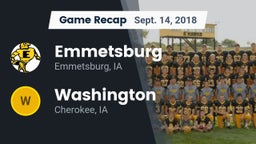 Recap: Emmetsburg  vs. Washington  2018