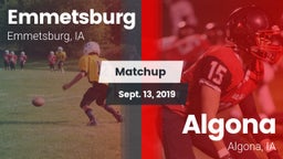 Matchup: Emmetsburg vs. Algona  2019