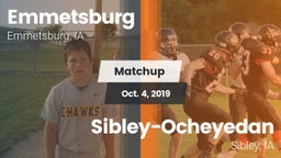 Matchup: Emmetsburg vs. Sibley-Ocheyedan 2019