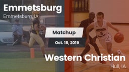 Matchup: Emmetsburg vs. Western Christian  2019