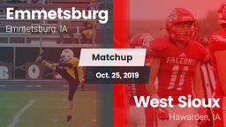 Matchup: Emmetsburg vs. West Sioux  2019