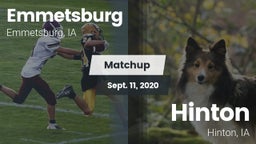 Matchup: Emmetsburg vs. Hinton  2020