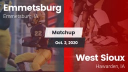 Matchup: Emmetsburg vs. West Sioux  2020