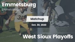 Matchup: Emmetsburg vs. West Sioux Playoffs 2020