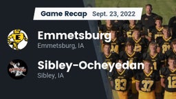 Recap: Emmetsburg  vs. Sibley-Ocheyedan 2022