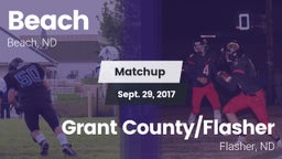 Matchup: Beach vs. Grant County/Flasher  2017